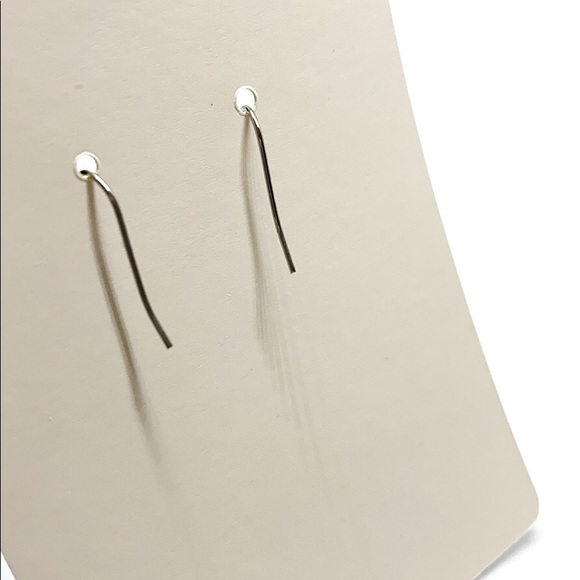 Beautiful Green Dangle post Earrings - Picture 7 of 7